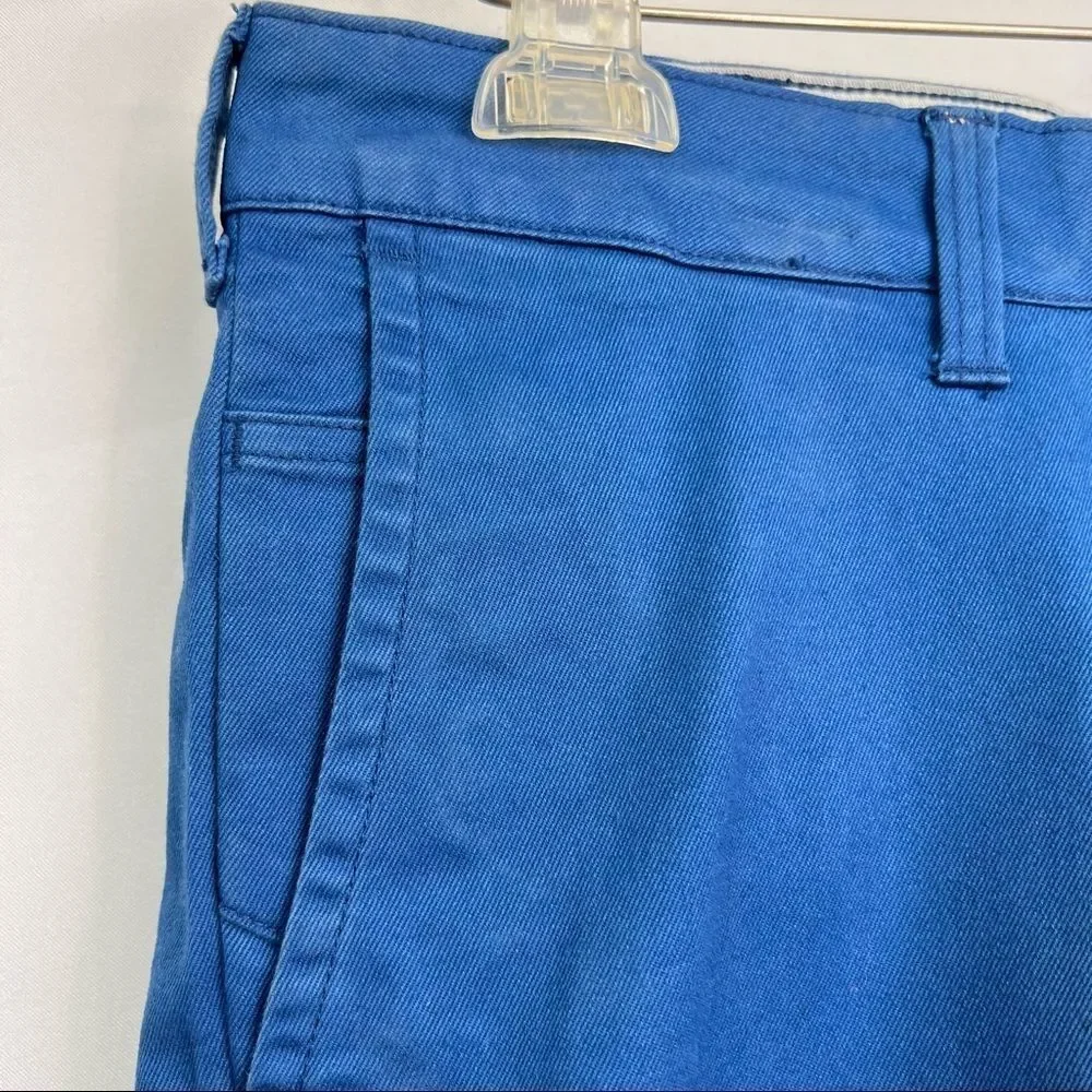 American Eagle Blue Flat Front Shorts Brand New!
